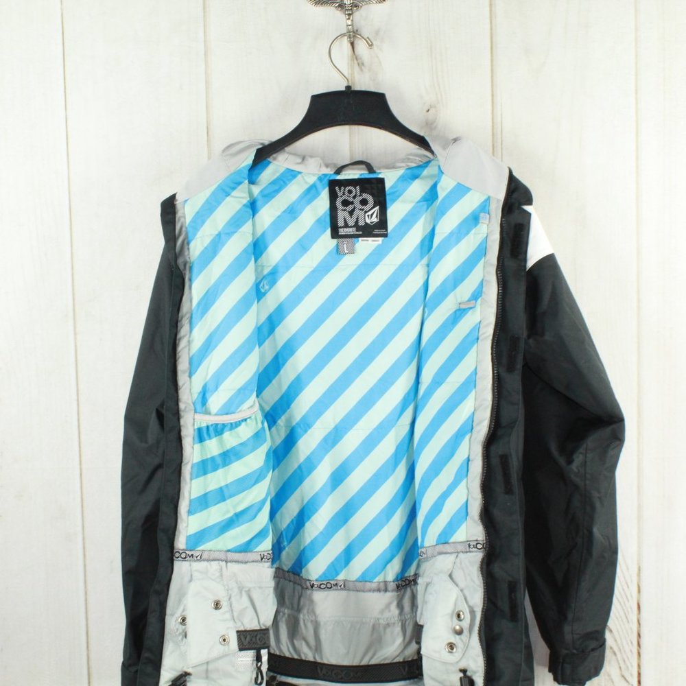 Volcom Insulated Full Zip Winter Parker Jacket L - Picture 6 of 12